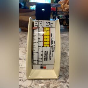 Vintage Hanson Recipe Scale